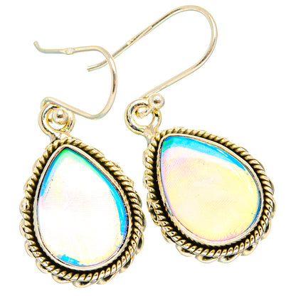 Aura Opal Earrings handcrafted by Ana Silver Co - EARR426743 - Photo 2