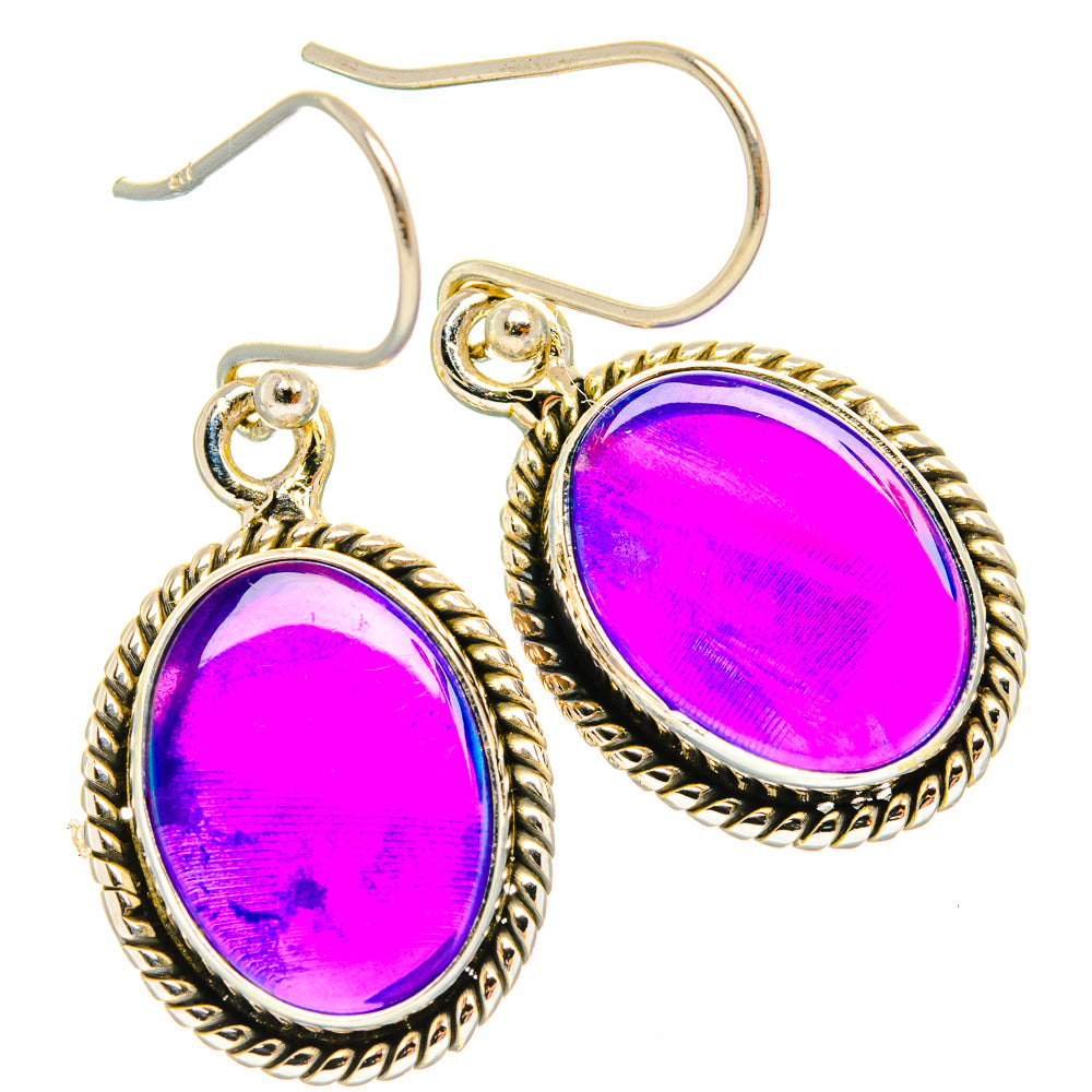 Aura Opal Earrings handcrafted by Ana Silver Co - EARR426751 - Photo 2