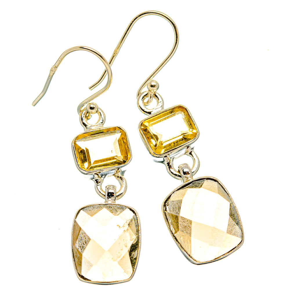 Smoky Quartz Earrings handcrafted by Ana Silver Co - EARR426753 - Photo 2