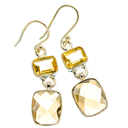 Smoky Quartz Earrings handcrafted by Ana Silver Co - EARR426753 - Photo 2