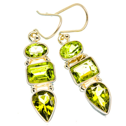 Peridot Earrings handcrafted by Ana Silver Co - EARR426772 - Photo 2