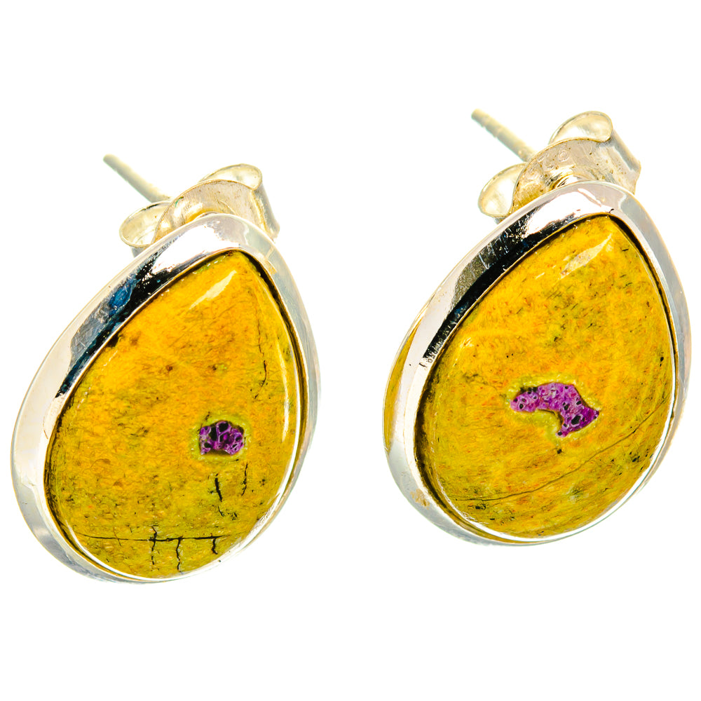 Atlantisite Earrings handcrafted by Ana Silver Co - EARR426779 - Photo 2