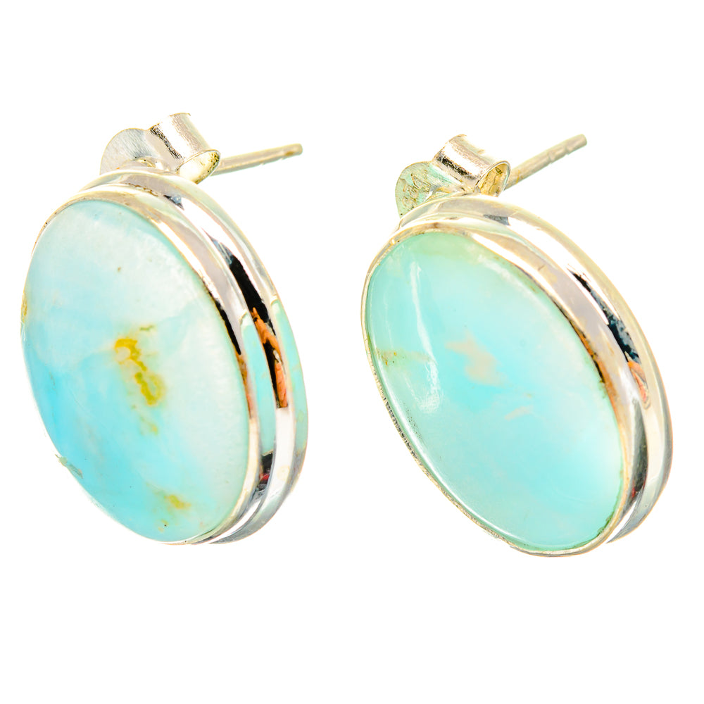 Larimar Earrings handcrafted by Ana Silver Co - EARR426788 - Photo 2