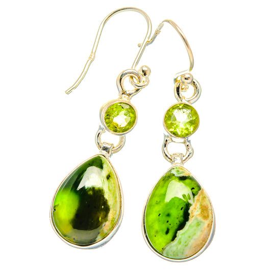 Rainforest Opal Earrings handcrafted by Ana Silver Co - EARR426790 - Photo 2