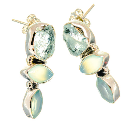 Aquamarine Earrings handcrafted by Ana Silver Co - EARR426808 - Photo 2