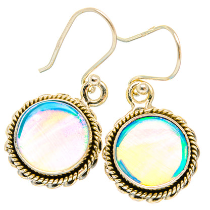 Aura Opal Earrings handcrafted by Ana Silver Co - EARR426823 - Photo 2