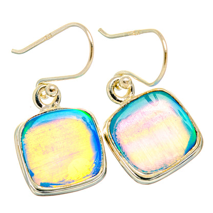 Aura Opal Earrings handcrafted by Ana Silver Co - EARR426830 - Photo 2