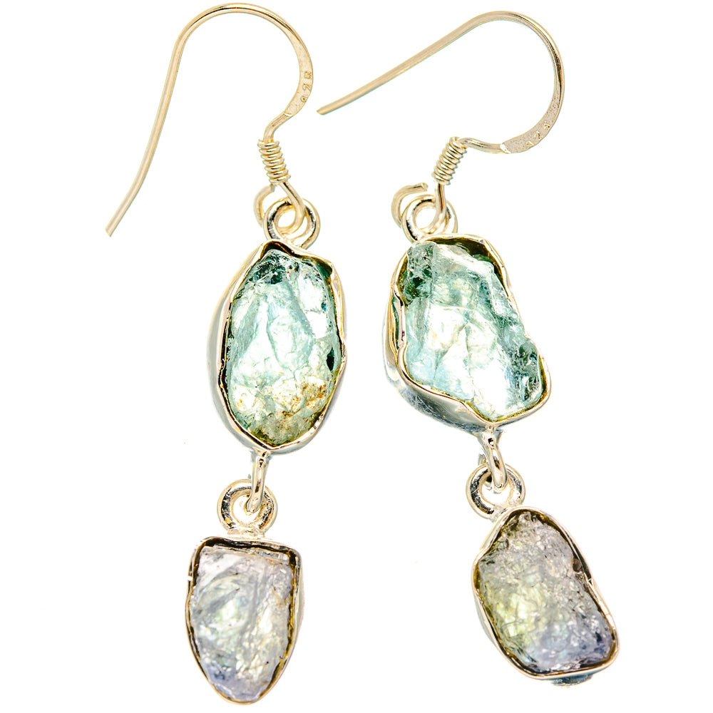 Aquamarine Earrings handcrafted by Ana Silver Co - EARR426833 - Photo 2