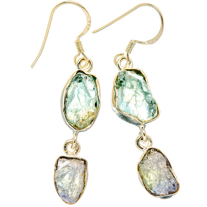 Aquamarine Earrings handcrafted by Ana Silver Co - EARR426833 - Photo 2
