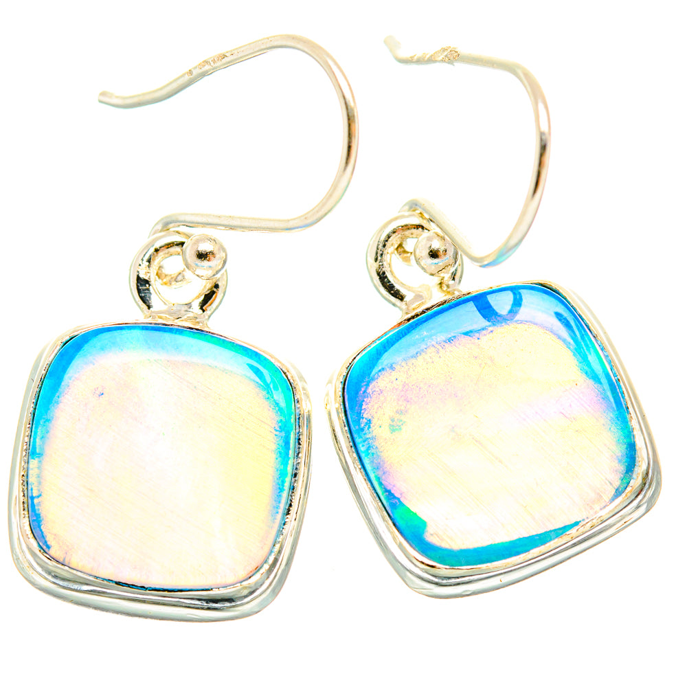 Aura Opal Earrings handcrafted by Ana Silver Co - EARR426837 - Photo 2