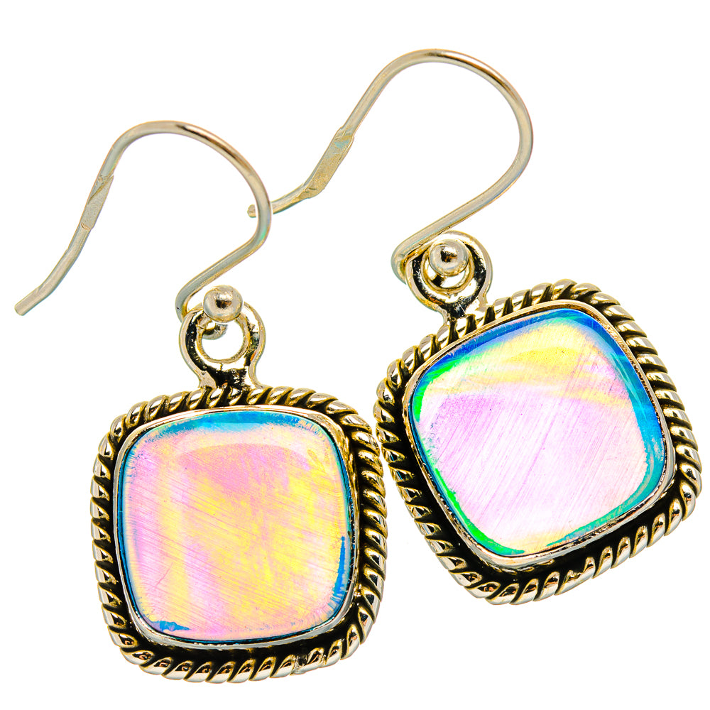 Aura Opal Earrings handcrafted by Ana Silver Co - EARR426875 - Photo 2