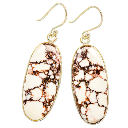 Wild Horse Jasper Earrings handcrafted by Ana Silver Co - EARR426882 - Photo 2