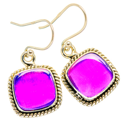 Aura Opal Earrings handcrafted by Ana Silver Co - EARR426886 - Photo 2