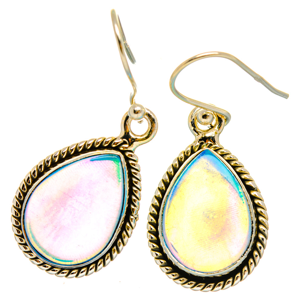 Aura Opal Earrings handcrafted by Ana Silver Co - EARR426890 - Photo 2