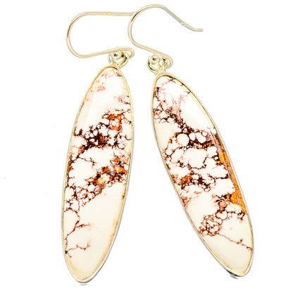 Wild Horse Jasper Earrings handcrafted by Ana Silver Co - EARR426891 - Photo 2