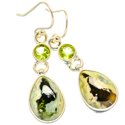 Rainforest Opal Earrings handcrafted by Ana Silver Co - EARR426893 - Photo 2