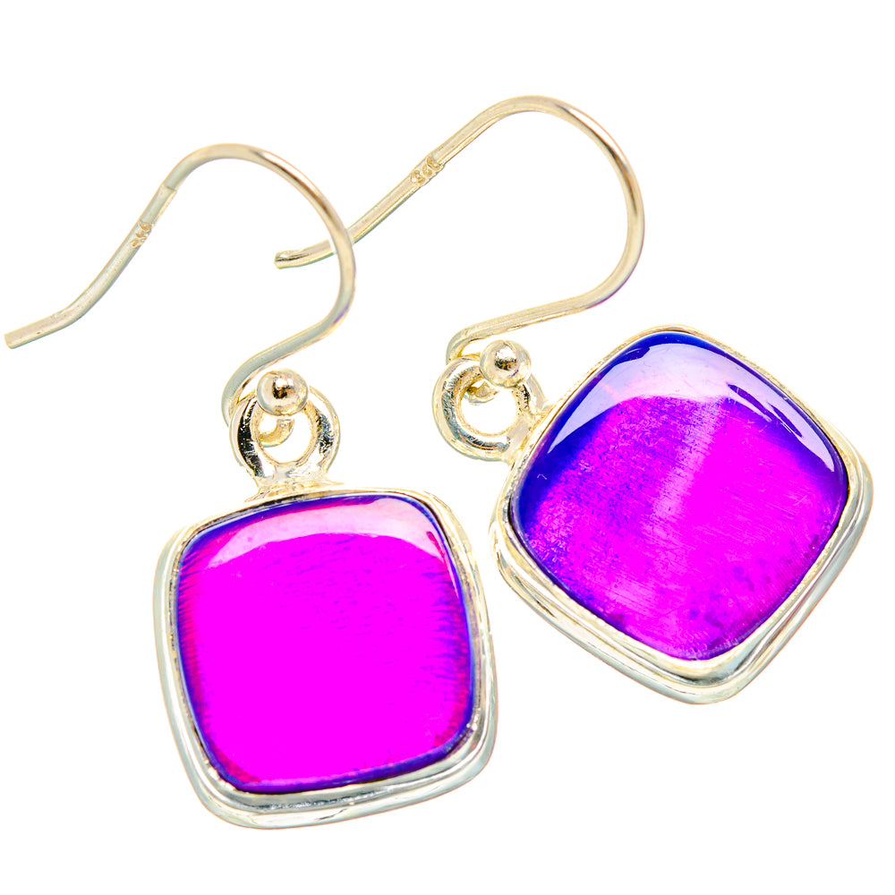 Aura Opal Earrings handcrafted by Ana Silver Co - EARR426895 - Photo 2