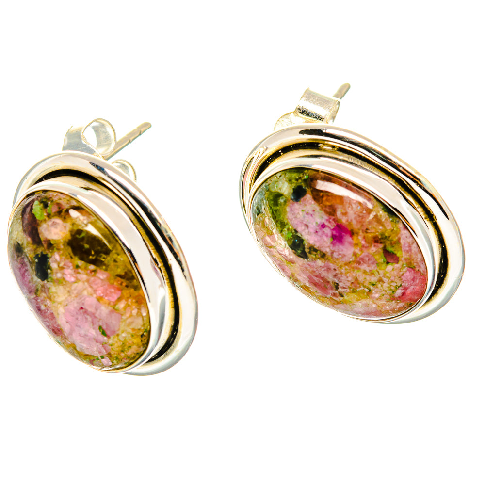 Tourmaline Earrings handcrafted by Ana Silver Co - EARR426900 - Photo 2