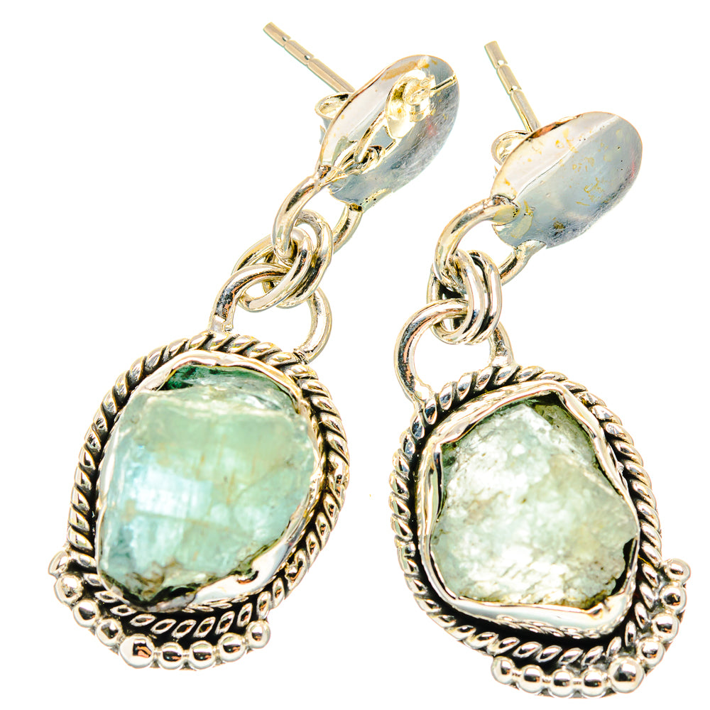 Aquamarine Earrings handcrafted by Ana Silver Co - EARR426922 - Photo 2