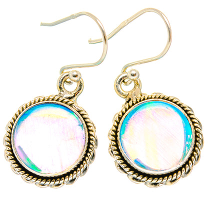 Aura Opal Earrings handcrafted by Ana Silver Co - EARR426928 - Photo 2