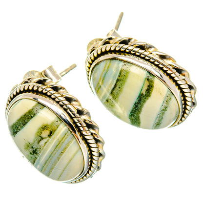 Ocean Jasper Earrings handcrafted by Ana Silver Co - EARR426951 - Photo 2