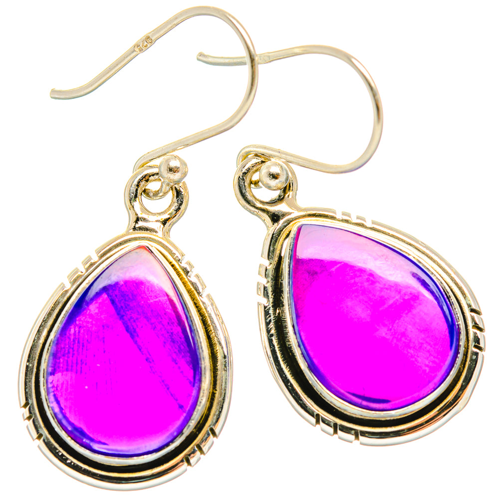 Aura Opal Earrings handcrafted by Ana Silver Co - EARR426960 - Photo 2