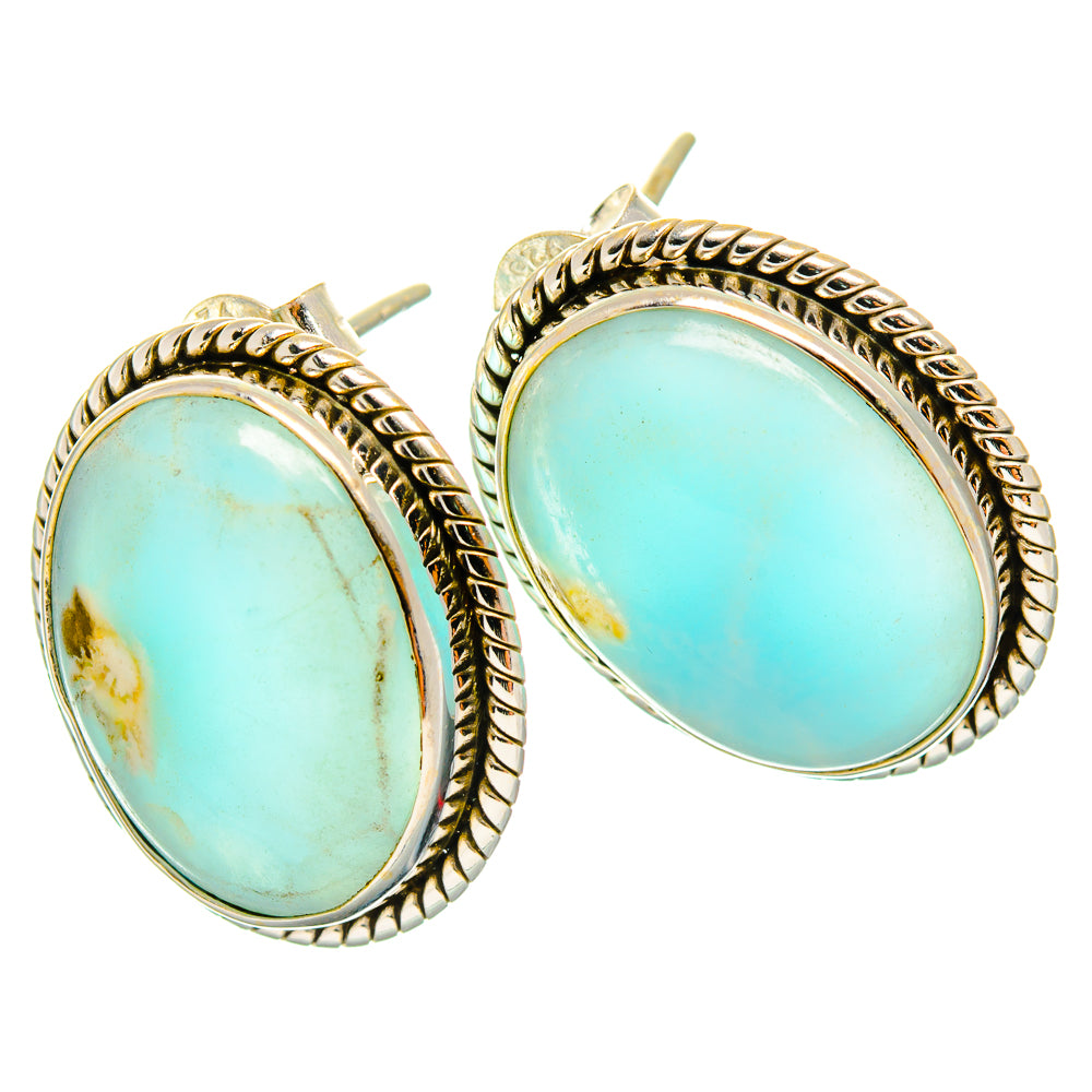 Larimar Earrings handcrafted by Ana Silver Co - EARR426963 - Photo 2