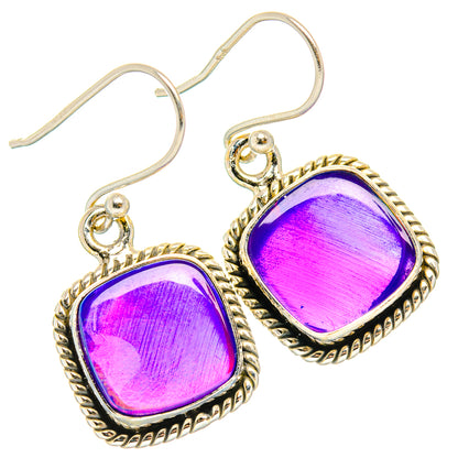 Aura Opal Earrings handcrafted by Ana Silver Co - EARR426981 - Photo 2