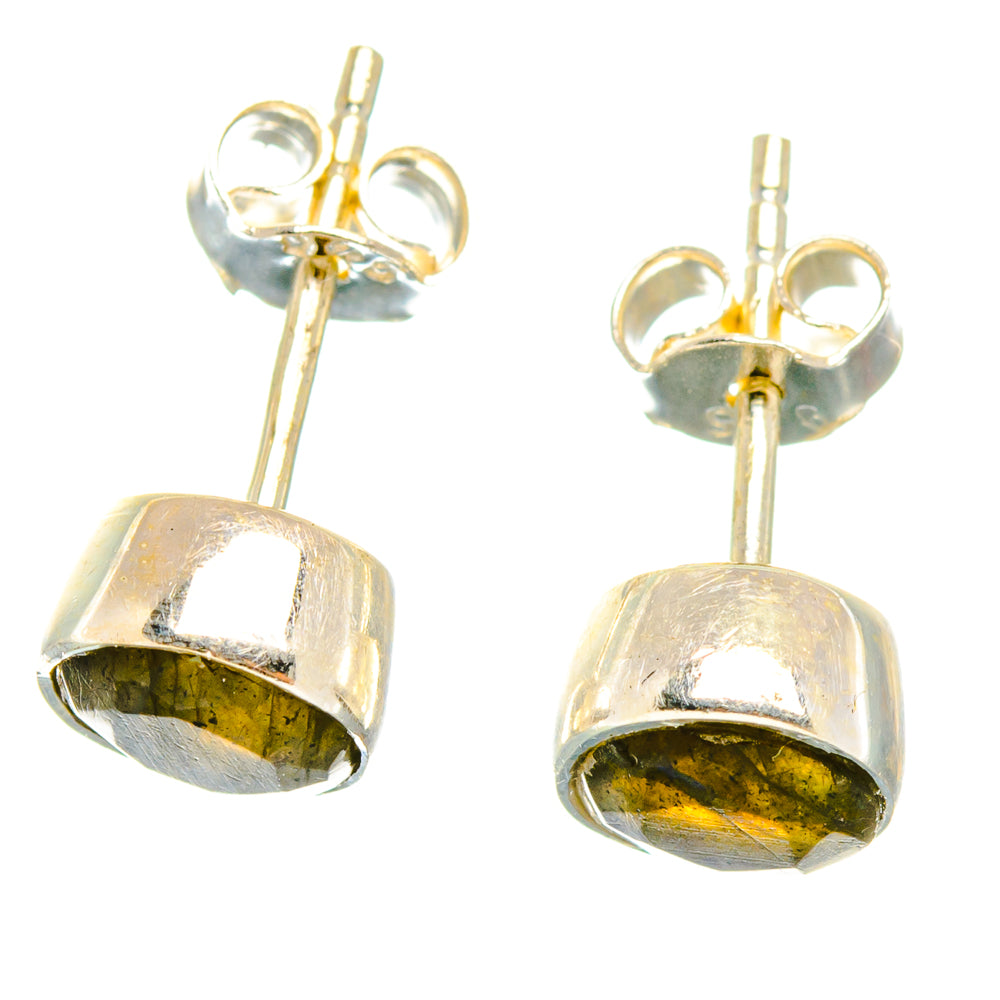 Labradorite Earrings handcrafted by Ana Silver Co - EARR426999 - Photo 2