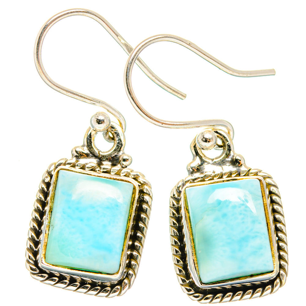 Larimar Earrings handcrafted by Ana Silver Co - EARR427041 - Photo 2