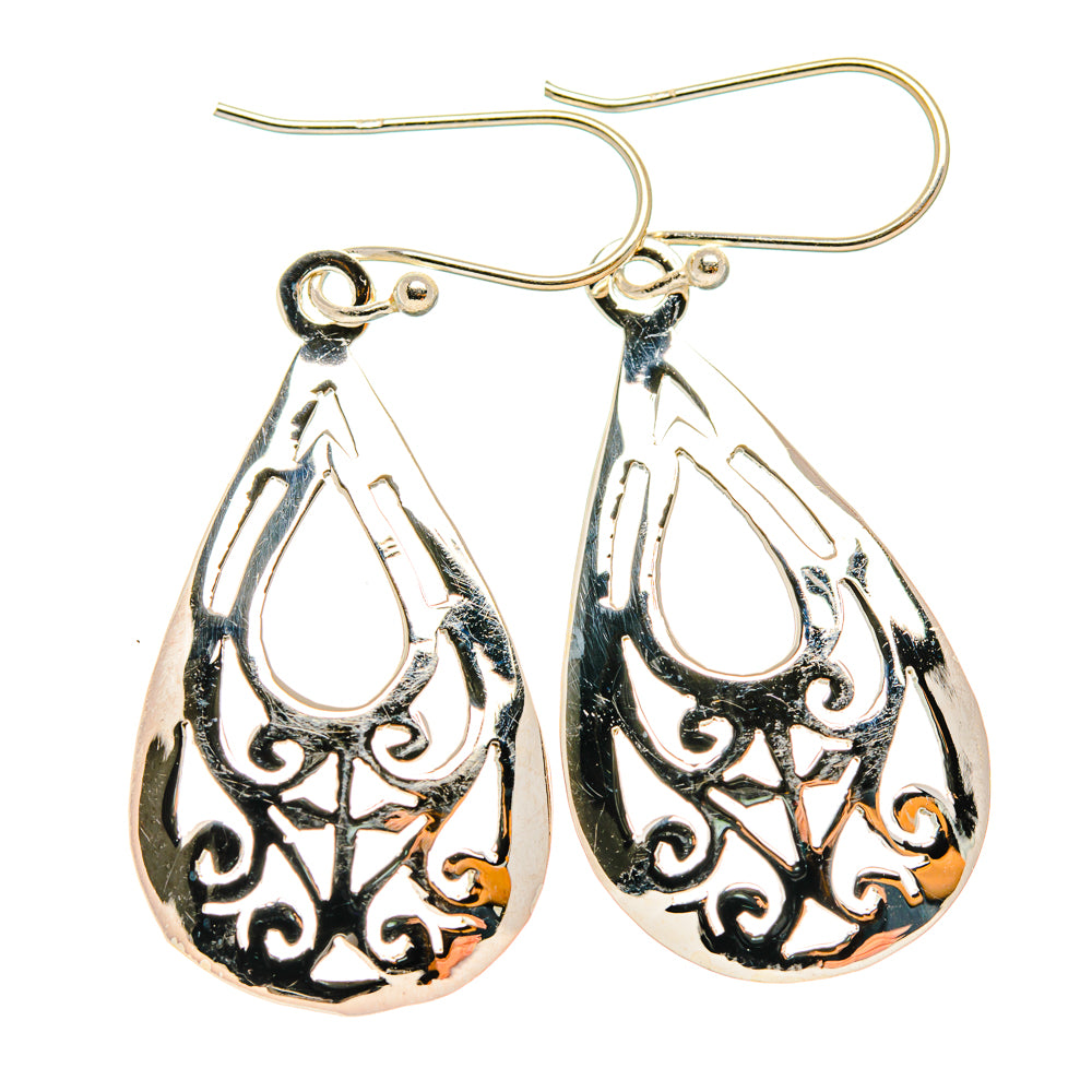 Filigree Earrings handcrafted by Ana Silver Co - EARR427044 - Photo 2