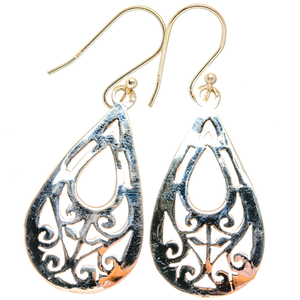Filigree Earrings handcrafted by Ana Silver Co - EARR427051 - Photo 2
