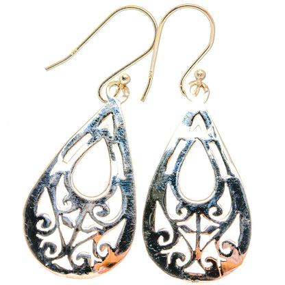 Filigree Earrings handcrafted by Ana Silver Co - EARR427051 - Photo 2