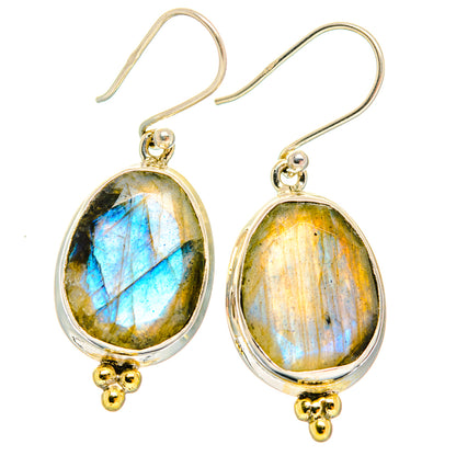 Labradorite Earrings handcrafted by Ana Silver Co - EARR427061 - Photo 2