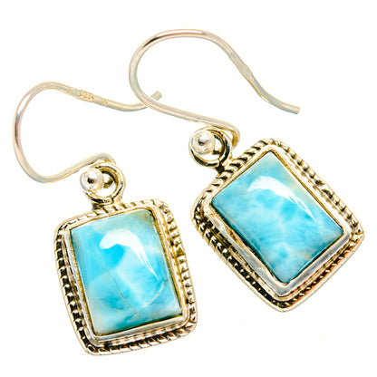 Larimar Earrings handcrafted by Ana Silver Co - EARR427077 - Photo 2