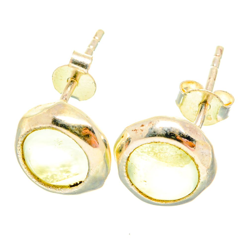 Prehnite Earrings handcrafted by Ana Silver Co - EARR427084 - Photo 2