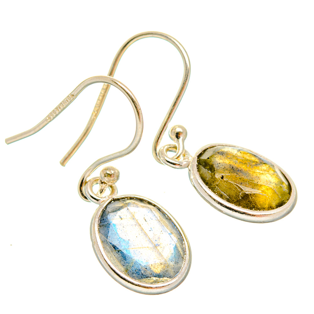 Labradorite Earrings handcrafted by Ana Silver Co - EARR427105 - Photo 2