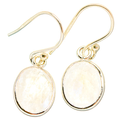 Rainbow Moonstone Earrings handcrafted by Ana Silver Co - EARR427116 - Photo 2
