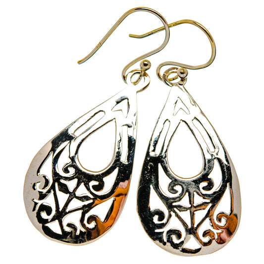 Filigree Earrings handcrafted by Ana Silver Co - EARR427132 - Photo 2