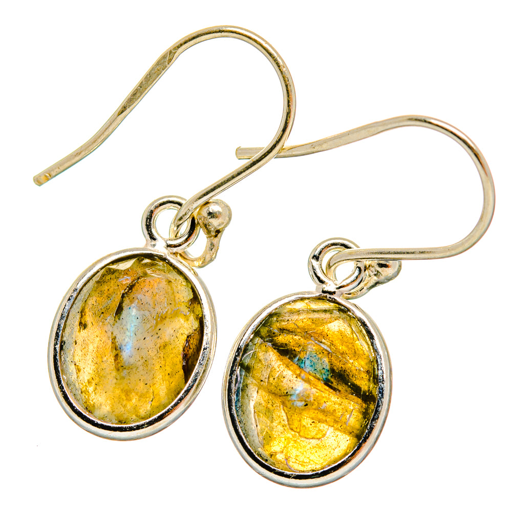 Labradorite Earrings handcrafted by Ana Silver Co - EARR427188 - Photo 2