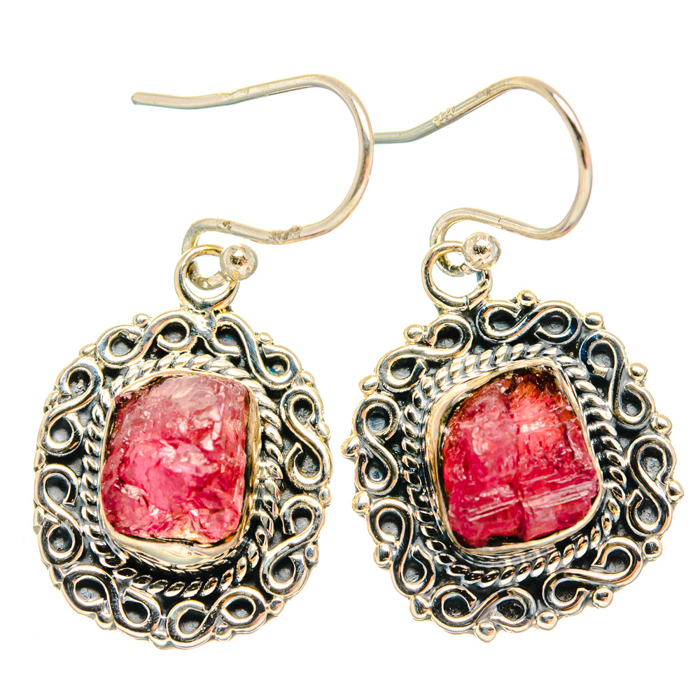 Garnet Earrings handcrafted by Ana Silver Co - EARR427189 - Photo 2