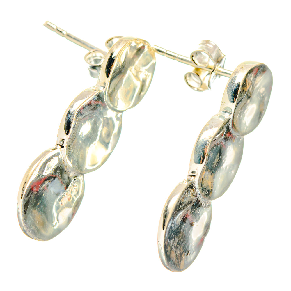 Disc Earrings handcrafted by Ana Silver Co - EARR427196 - Photo 2