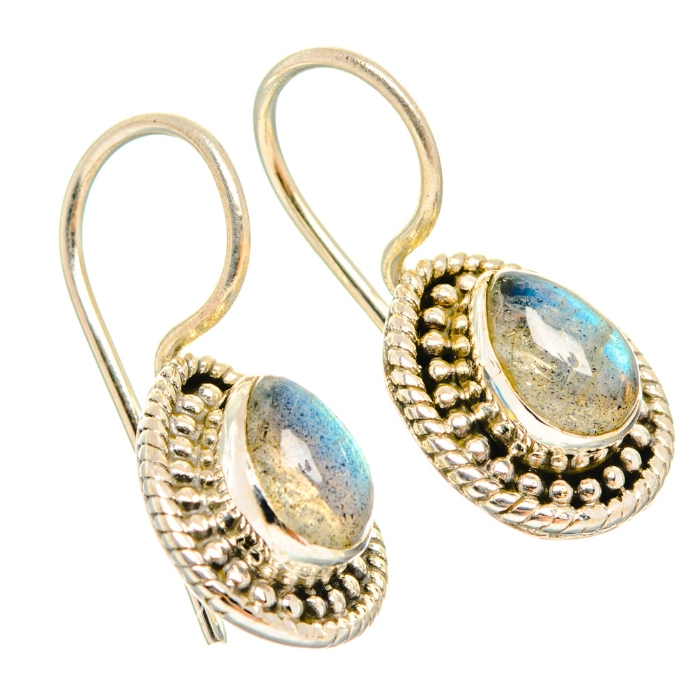Labradorite Earrings handcrafted by Ana Silver Co - EARR427212 - Photo 2