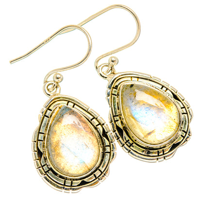 Labradorite Earrings handcrafted by Ana Silver Co - EARR427221 - Photo 2