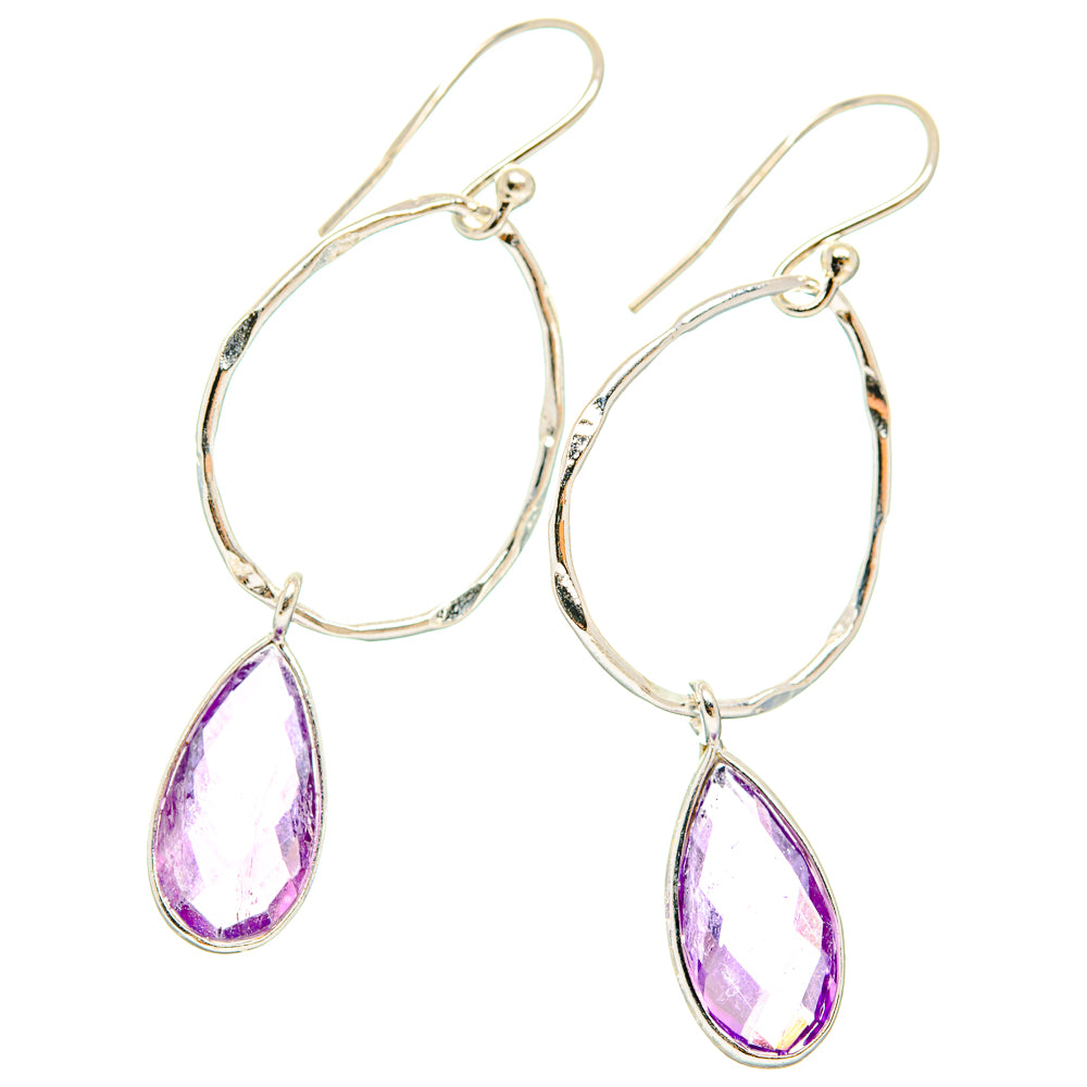 Amethyst Earrings handcrafted by Ana Silver Co - EARR427232 - Photo 2