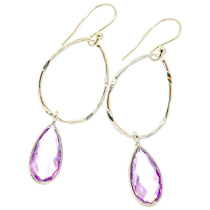 Amethyst Earrings handcrafted by Ana Silver Co - EARR427232 - Photo 2
