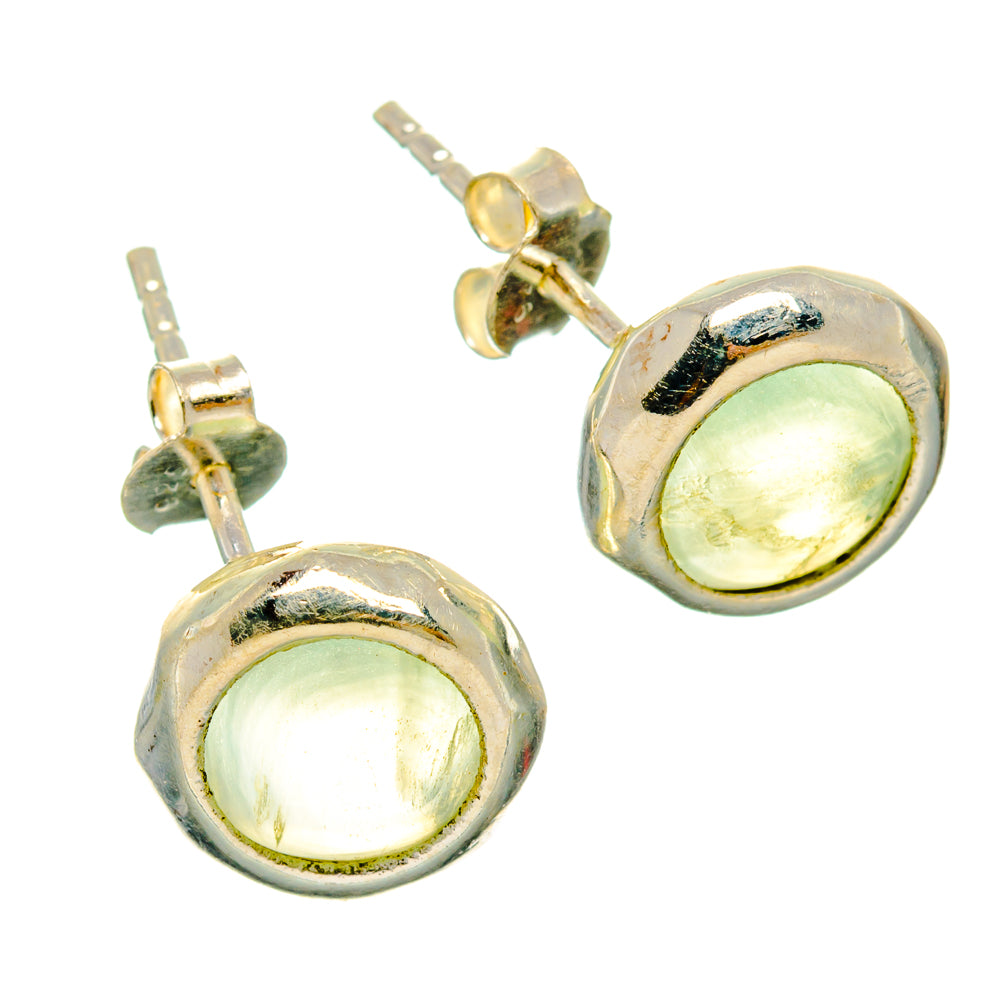 Prehnite Earrings handcrafted by Ana Silver Co - EARR427233 - Photo 2