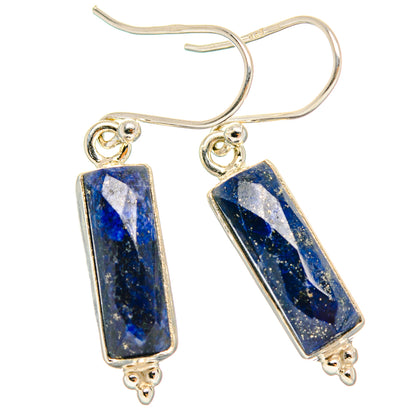 Lapis Lazuli Earrings handcrafted by Ana Silver Co - EARR427239 - Photo 2