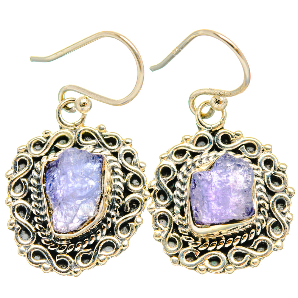 Tanzanite Earrings handcrafted by Ana Silver Co - EARR427254 - Photo 2