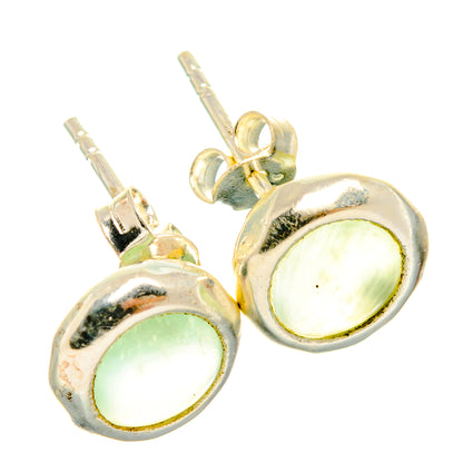 Prehnite Earrings handcrafted by Ana Silver Co - EARR427255 - Photo 2